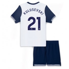 Tottenham Hotspur Dejan Kulusevski #21 Heimtrikot 2024-25 Kurzarm (+ kurze hosen)